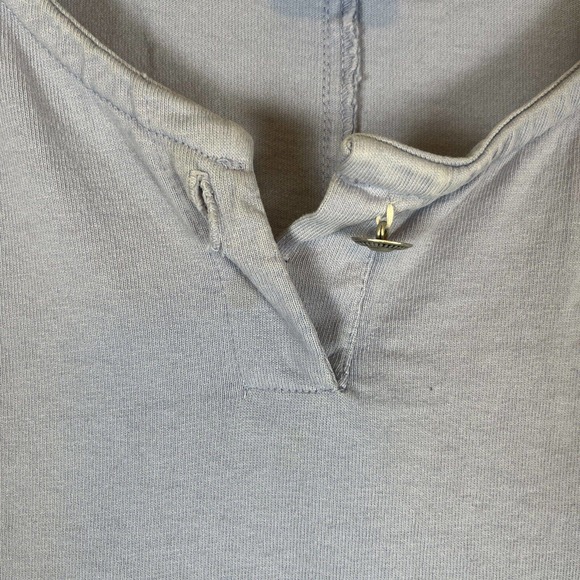 VTG Blue Cactus Dress Cardigan Jacket Sleeveless Size XL Periwinkle Aztec Print - Picture 8 of 14